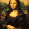 Paint By Number “Mona Lisa Masterpiece” – Classic Portrait Paint By Numbers For Adults Beginners | DIY Renaissance Art Kit
